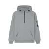 CR06 Atlas Adults Quarter Zip Hoodie Grey colour image